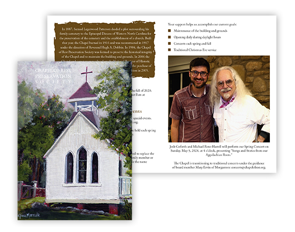 View our recent fund drive brochure